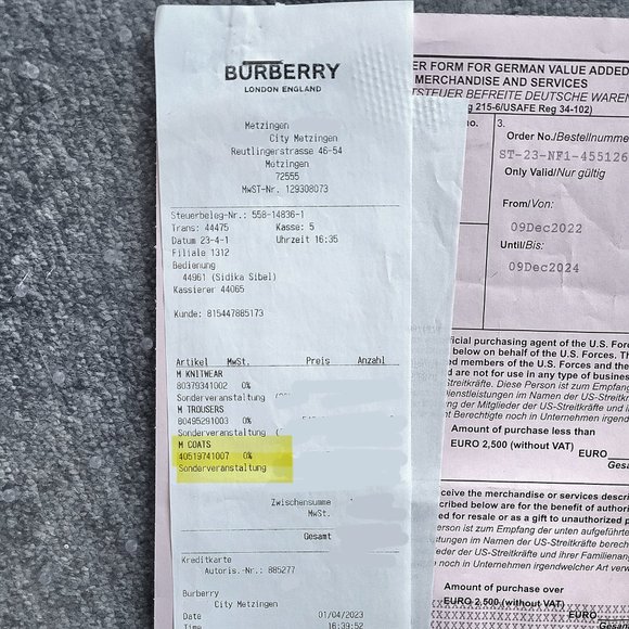 NWT Burberry Men's Kensington Trench Coat Mid-length Wool/Cashmere - Size 50 - Picture 14 of 16